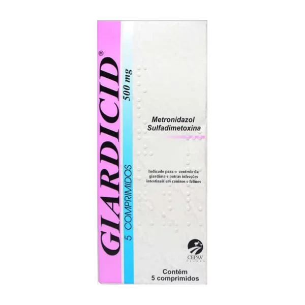 Giardicid 500 mg 5 comp.